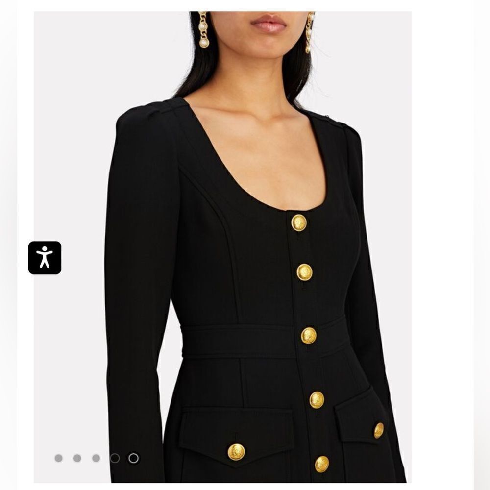 A.L.C Ivy Button Down Mini Dress - Picture 5 of 7